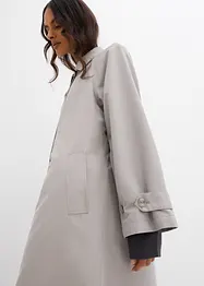 Trenchcoat med mjukt fall, bonprix