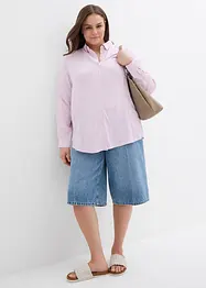 Skjortblus av mjuk viskos, bonprix