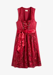 Dirndl med paljettförkläde (2 delar), bonprix