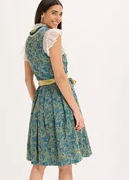 Dirndl med paljettförkläde (2 delar), bonprix