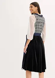 Dirndl och förkläde (2 delar), bonprix
