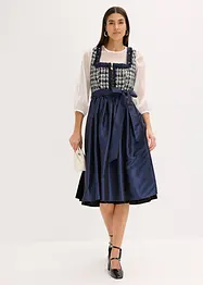 Dirndl och förkläde (2 delar), bonprix