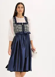 Dirndl och förkläde (2 delar), bonprix