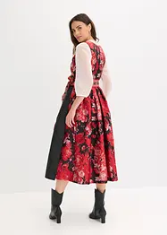 Dirndl med broderat förkläde (2 delar), bonprix
