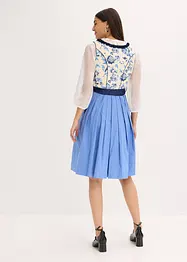 Dirndl med broderat förkläde (2 delar), bonprix