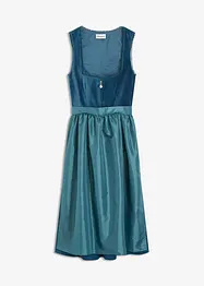 Mellanlång dirndl med sammet (2 delar), bonprix