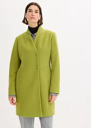 Kort kappa med yllelook, bonprix