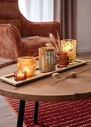 Ljusbricka med 5 värmeljushållare, bonprix