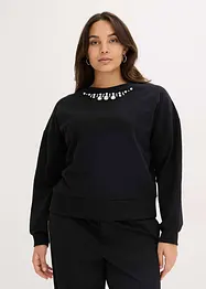 Oversizesweatshirt av bomull, bonprix