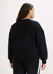 Oversizesweatshirt av bomull, bonprix