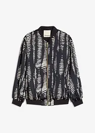 Blusjacka av satin med mjukt fall, bonprix