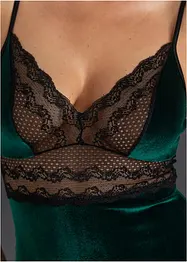 Sammetsbody ouvert, bonprix