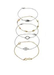 Armbandsset (5 delar), bonprix
