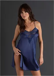 Negligé i satin, bonprix