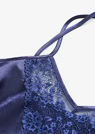 Negligé i satin, bonprix
