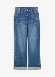Wide Leg Jeans Low Waist för barn, bonprix