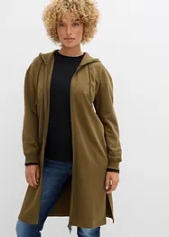 Extra lång munkjacka med slits i sidorna, bonprix