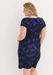 Jerseyklänning i återvunnen polyester, bonprix