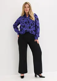 Mönstrad chiffongblus, bonprix