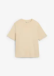 T-shirt av tjock ekologisk bomull, bonprix