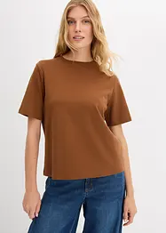 T-shirt av tjock ekologisk bomull, bonprix