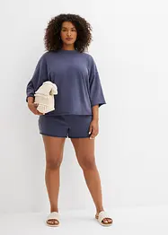 Oversized sweatshirt av mjuk bomullsmix, bonprix