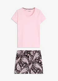 Pyjamas med shorts, bonprix