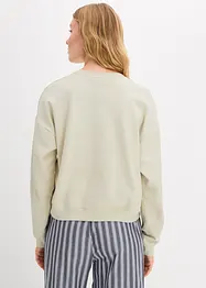 Oversizesweatshirt av ekologisk bomull, bonprix