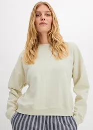Oversizesweatshirt av ekologisk bomull, bonprix