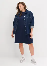 Trikåklänning i utställd modell, bonprix