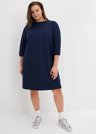 Trikåklänning i utställd modell, bonprix