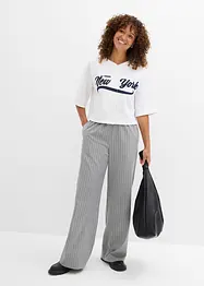 Sweatshirt i oversizemodell av mjuk bomullsmix, bonprix