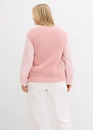 Slipover av bomullsmix, bonprix