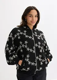 Blusjacka med broderi, bonprix