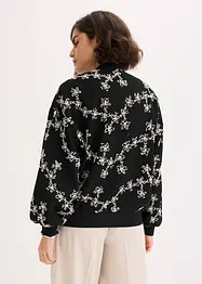 Blusjacka med broderi, bonprix