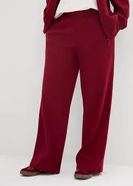 Trikåbyxa av interlock, bonprix