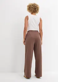 Trikåbyxa av interlock, bonprix