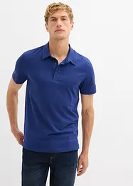 Pikétröja i jersey med stretch, Slim Fit, bonprix