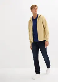 Pikétröja i jersey med stretch, Slim Fit, bonprix