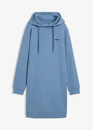 Trikåklänning med luva, bonprix
