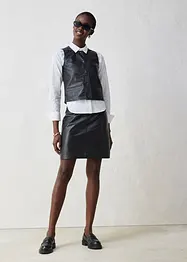 Väst av lammnappa, bonprix