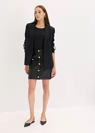 Kjol i skinnimitation, bonprix
