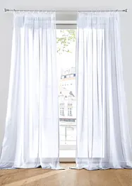 Gardin med lätt batiststruktur (1-pack), bonprix