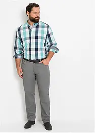 Byxa i twill av bomull, Regular Fit, Straight, bonprix
