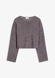 Ribbstickad cardigan, bonprix