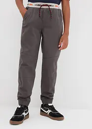 Byxa med värmande jerseyfoder för barn, ledig passform, bonprix