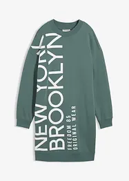 Jerseyklänning i oversizemodell med bomull, bonprix