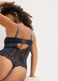 Stringbody med glansiga effekter, bonprix