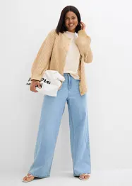 Loose Straight Jeans Mid Waist, bonprix
