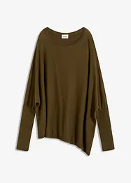 Tröja i fintrådig viskosmix, bonprix
